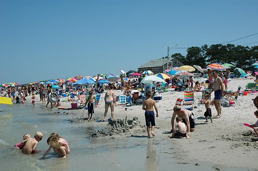 Skaket Beach in Orleans, Massachusetts.