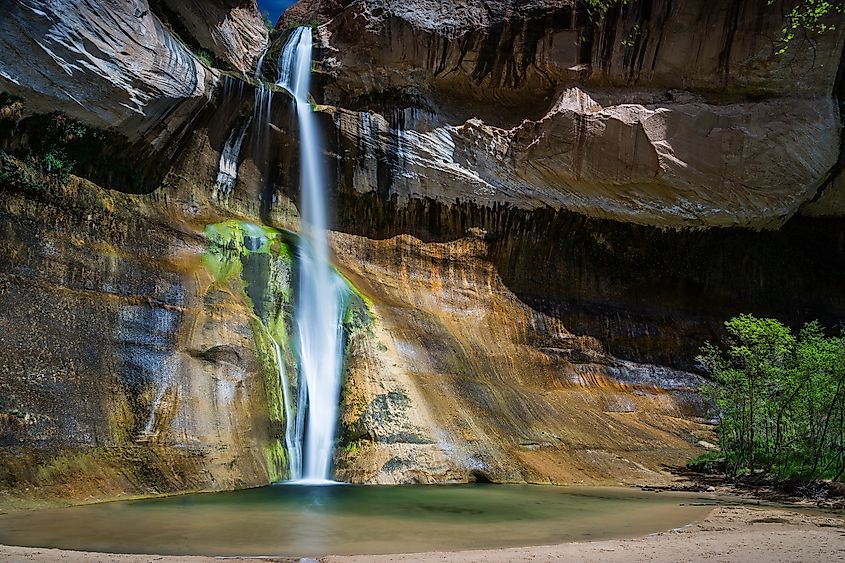 Lower Calf Creek Falls near Escalante Utah