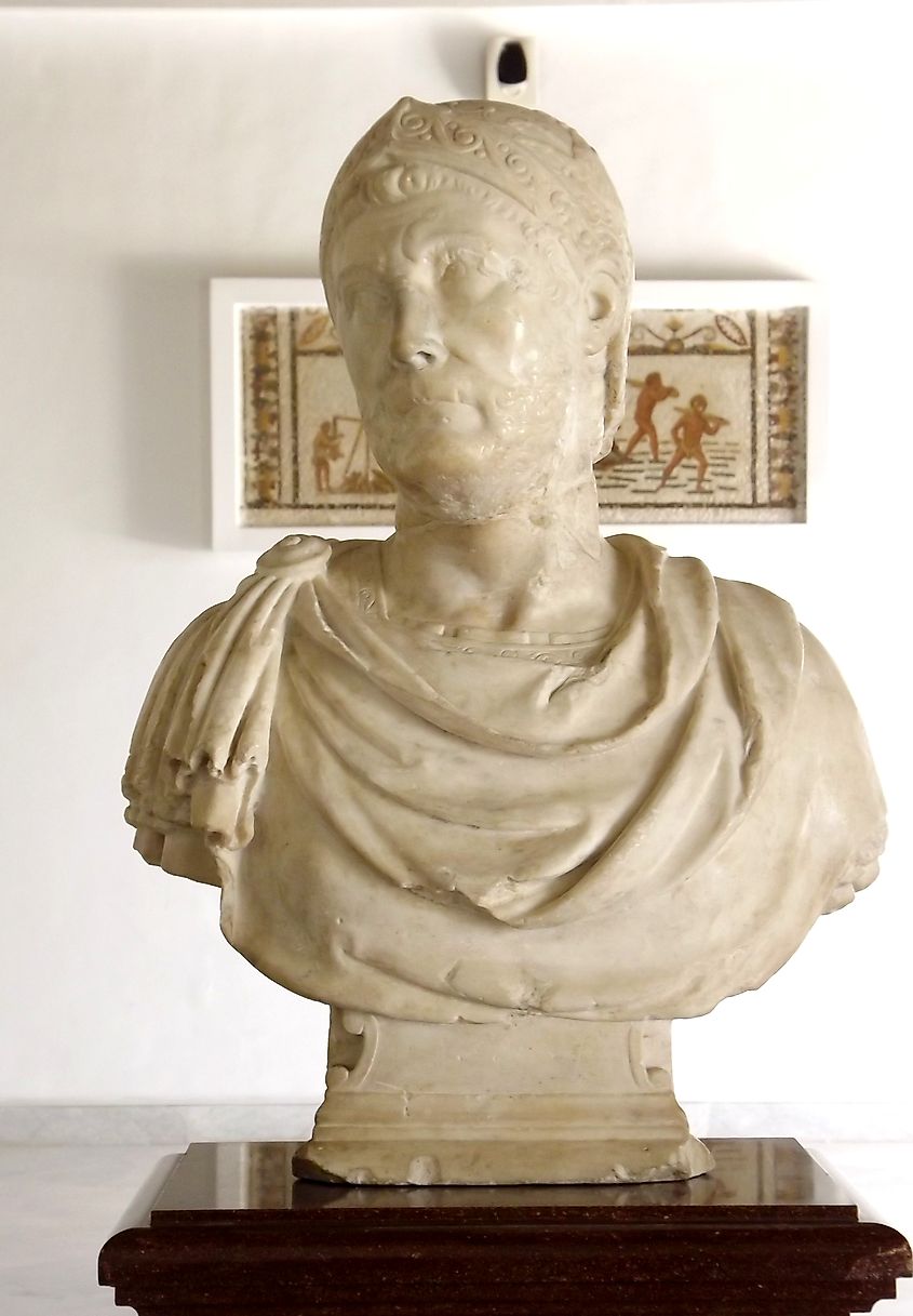 A bust of Hannibal, Bardo National Museum, Tunisia
