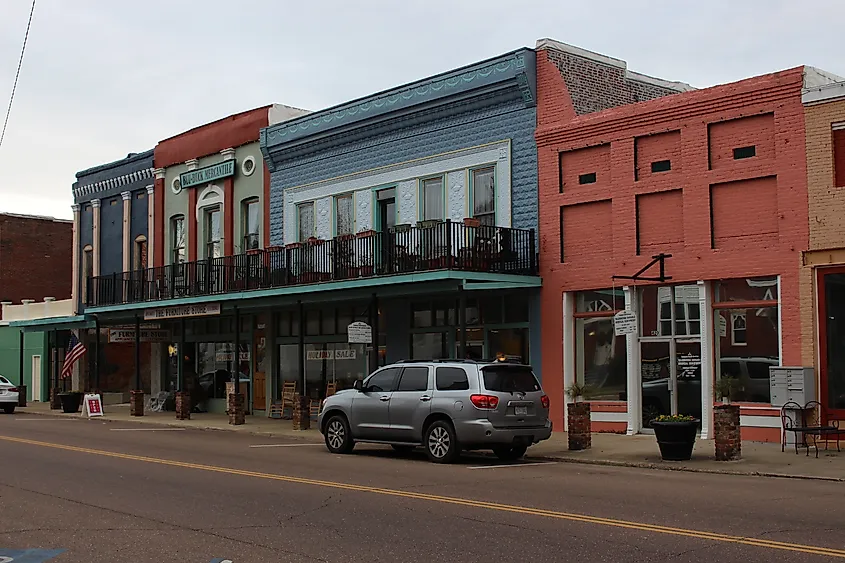 Main Street, Water Valley, MS (Credit: Joseph via Flickr)