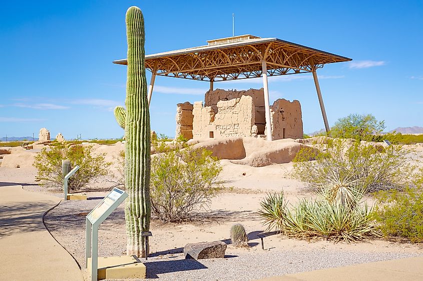 Caes Grande National Monument in Coolidge, Arizona 