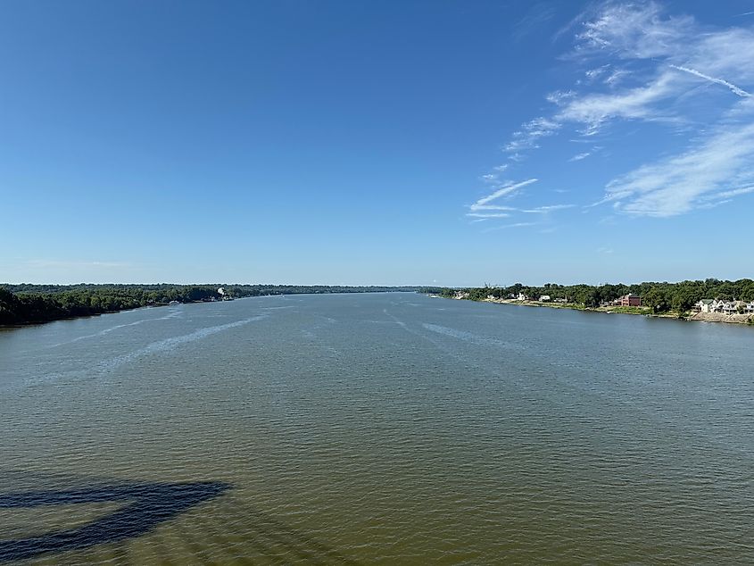 Ohio River View.