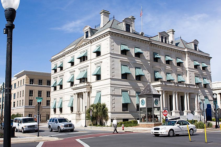 Escambia County Court House in downtown Pensacola, Florida