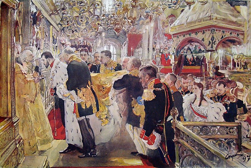 Coronation of Tsar Nicholas II of Russia