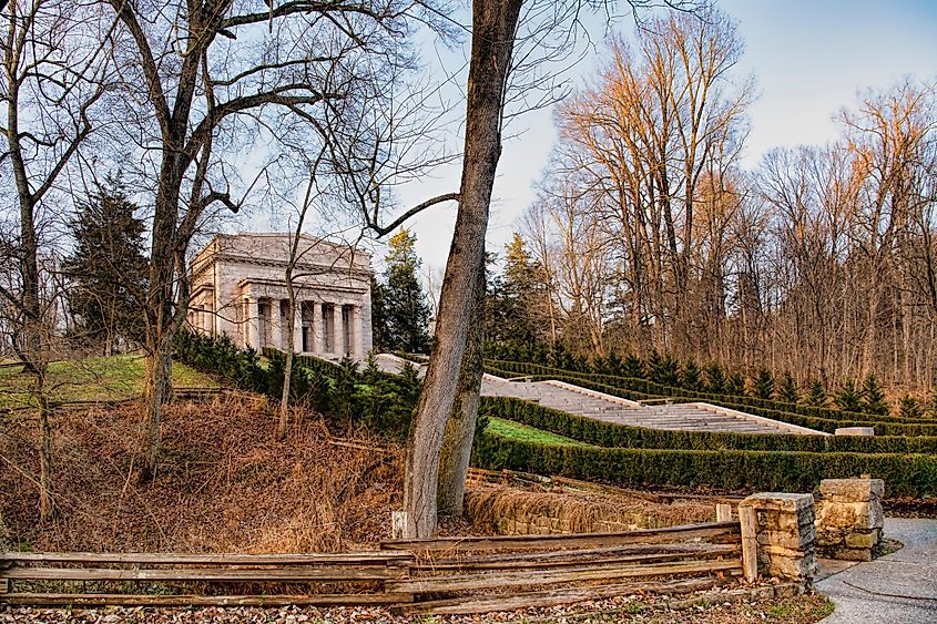 Abraham Lincoln Memorial in Hodgenville, Kentucky