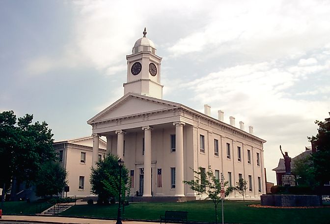 The Lafayette County Courthouse in Lexington.