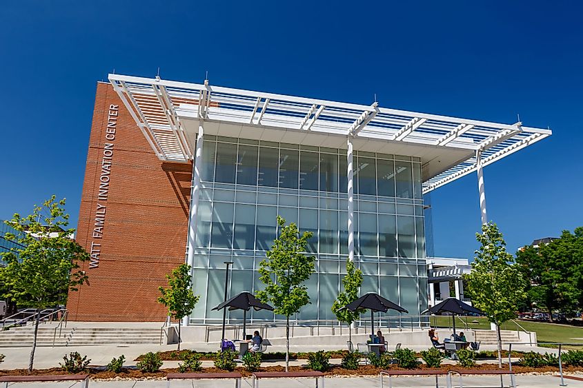 Watt Family Innovation Center at Clemson University, Clemson, South Carolina