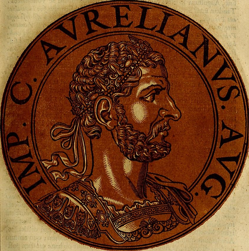 Image of Aurelian. Image Credit: Internet Archive, wikimedia.org.