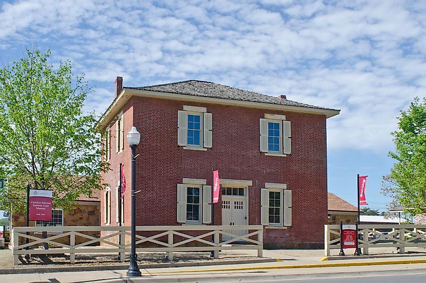 The Cherokee National Supreme Court Museum in Tahlequah, Oklahoma