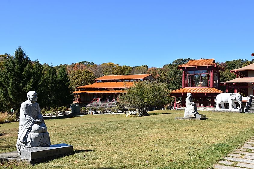 Chuang Yen Monastery in Carmel, New York.