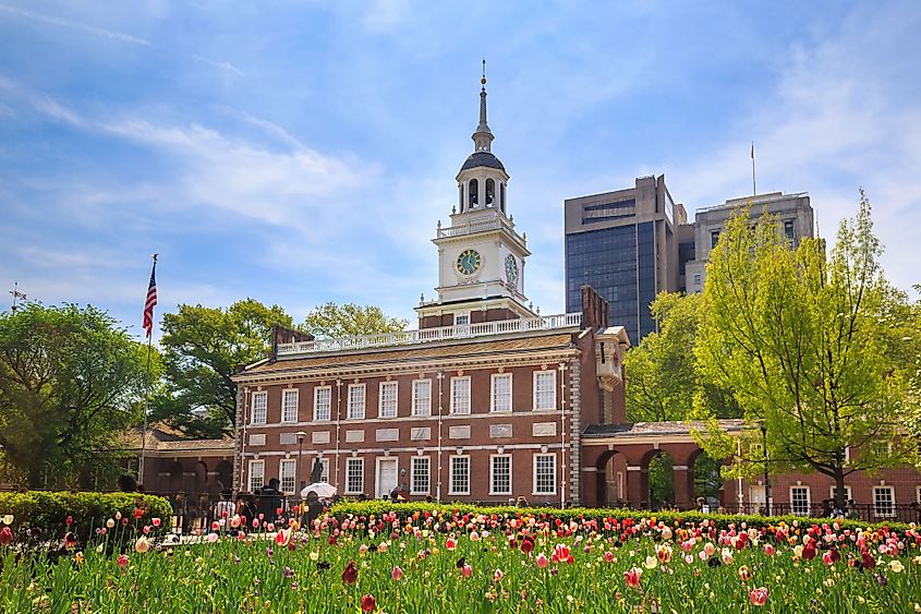 Independence Hall in Philadelphia, Pennsylvania