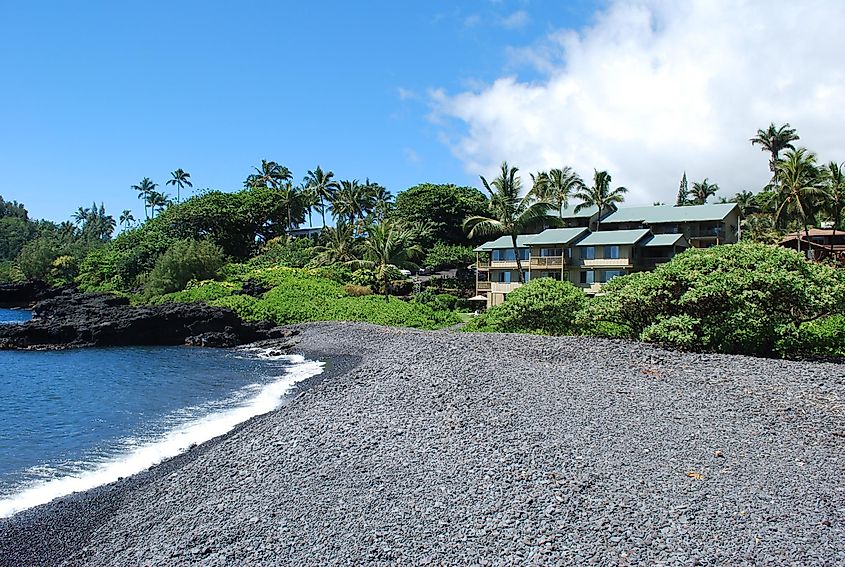 Black Sand Beach, Hana, Maui