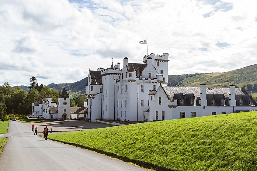Blair Castle in Perthshire, Scotland