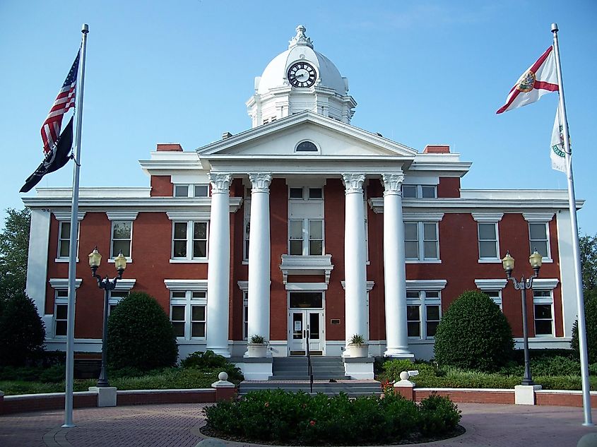 The Pasco County Courthouse