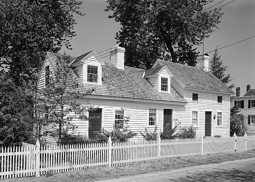 Ship-Carpenter's House Bethel, Delaware.