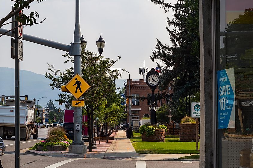 Heber City Historical City Center in Utah