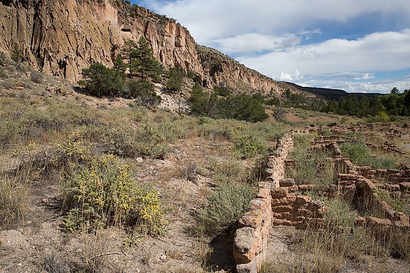 The Jemez Springs Historic Site in New Mexico.