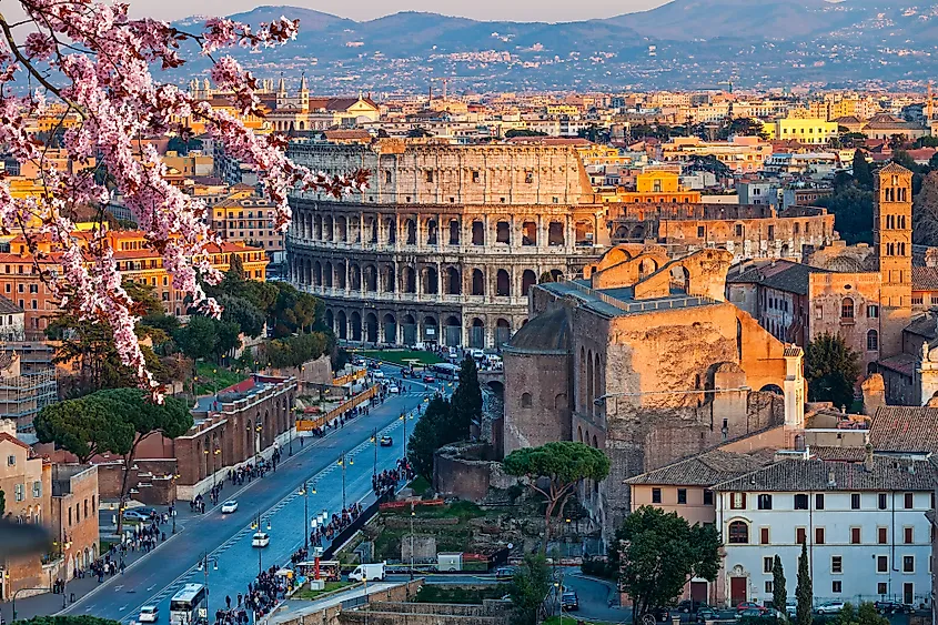 The Colosseum, Rome.