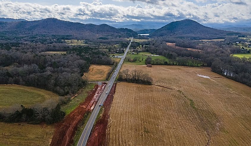 Highway 64 Leading into Cherokee National Forest