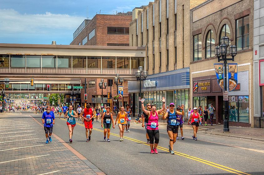 Grandma's Marathon is an Annual Marathon held in Duluth, Minnesota t