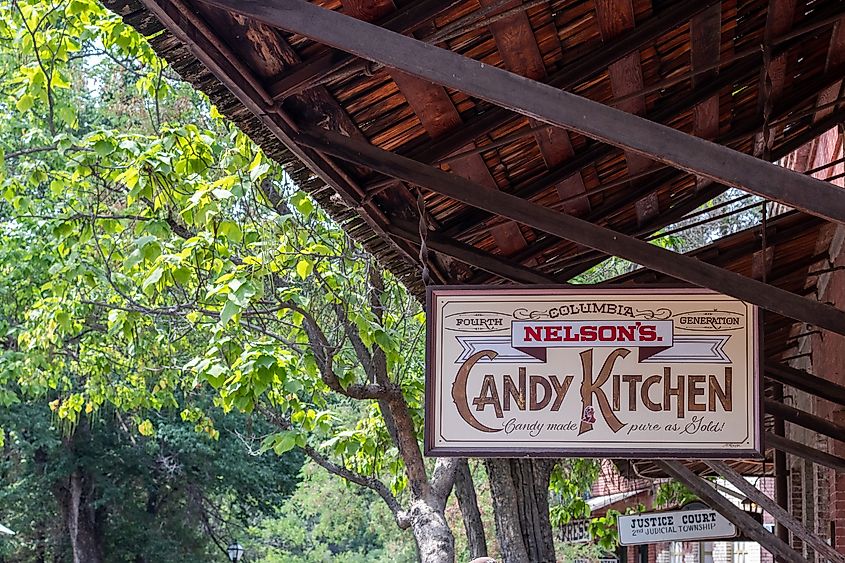 Nelson's Candy Kitchen on Main Street. (Editorial credit: Hannah Ferris Photography / Shutterstock.com)