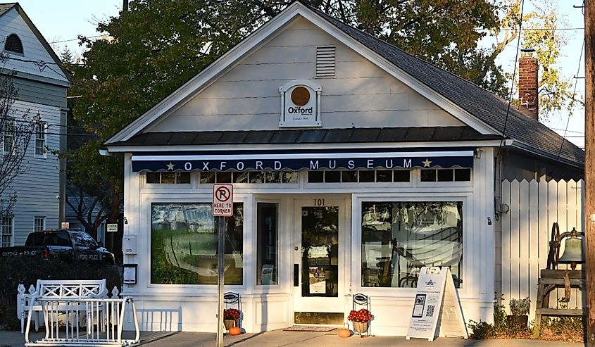 The Oxford Museum in Oxford, Maryland.