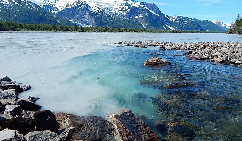 Tatshenshini and Alsek River in Yukon, BC and Alaska.