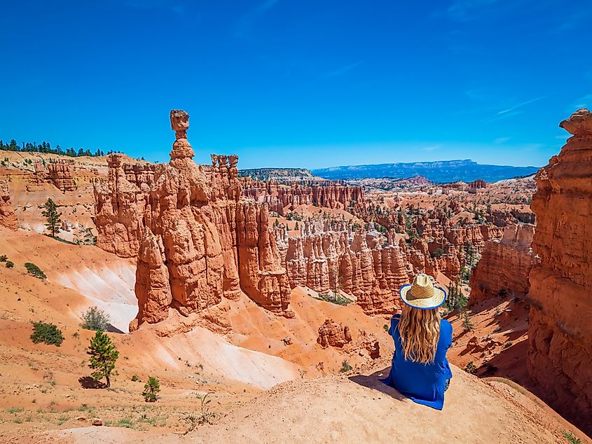 The famous Bryce Canyon of Utah.