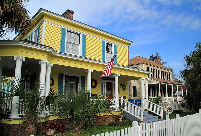 St Marys Historic District, Georgia. 