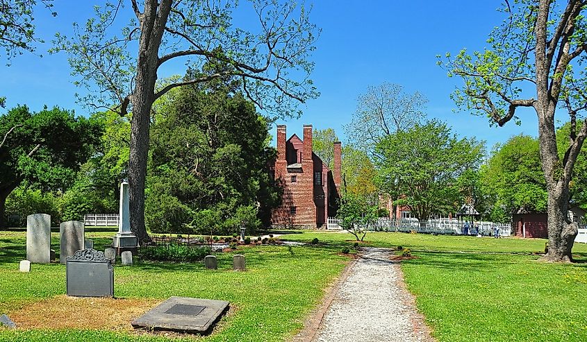 Palmer-Marsh House Bath, North Carolina 