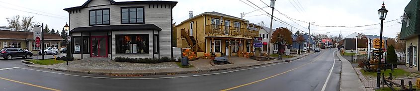 Rue Principale, Saint-Sauveur, Quebec