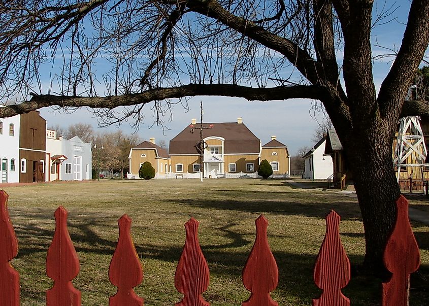 Swedish Pavilion in Lindsborg, Kansas.