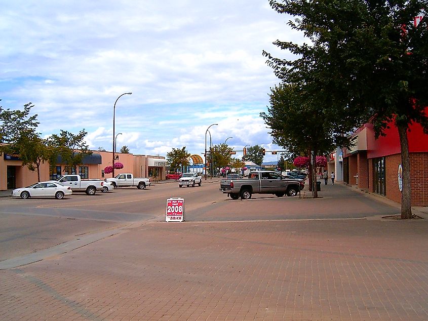 Main street.