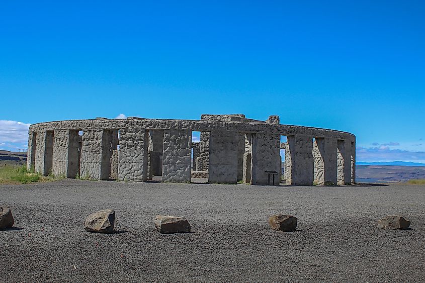 Photo of the Stone Henge Replica near Goldendale Washington