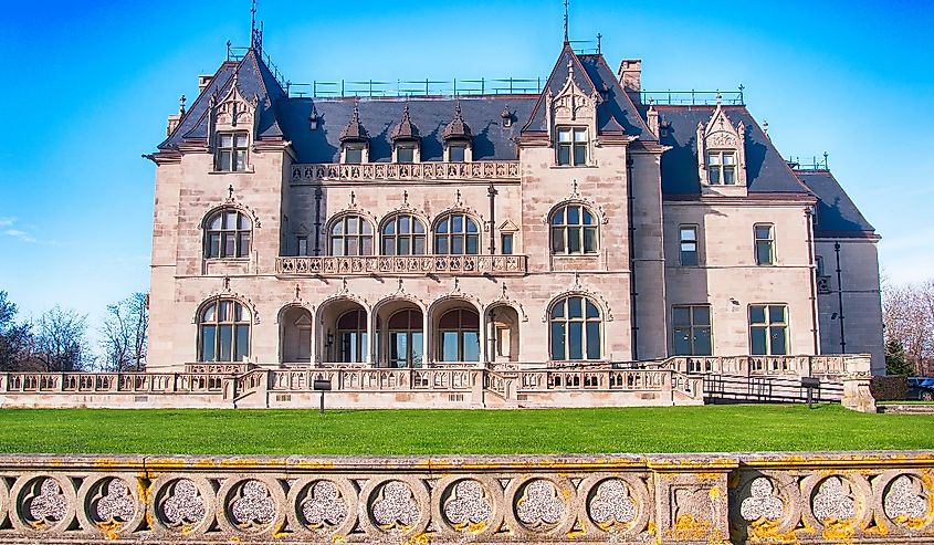 Beautiful administrative buildings of Salve Regina University.