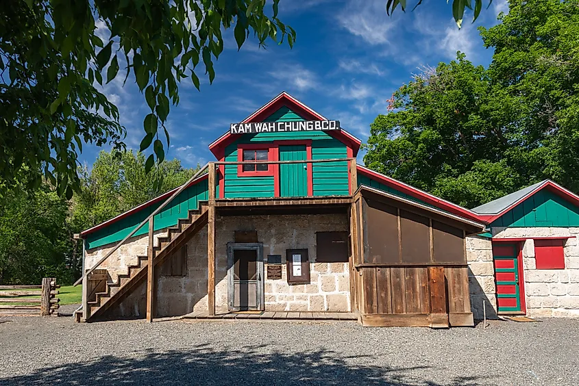 The Kam Wah Chung state historic site in John Day.