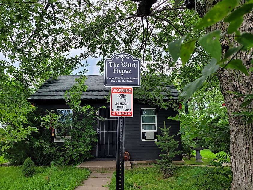 The Witch House of Belleville, Kansas. 