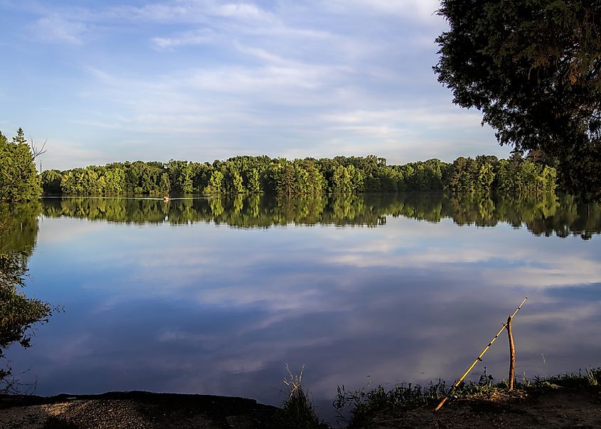 The Tennessee River in Alabama