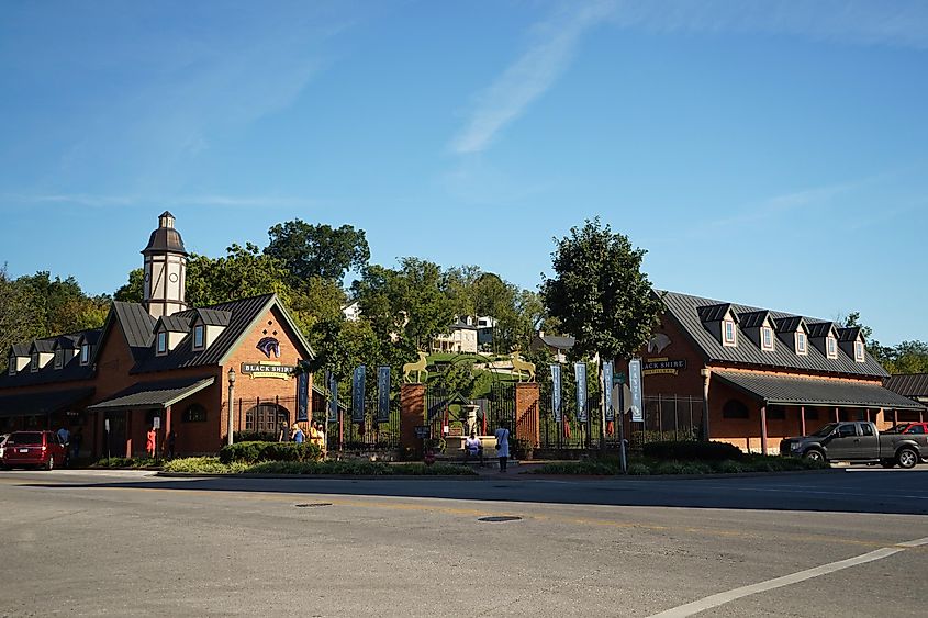 Black Shire Distillery in Hermann, Missouri, via RellMade / Shutterstock.com