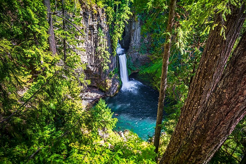 Toketee Falls