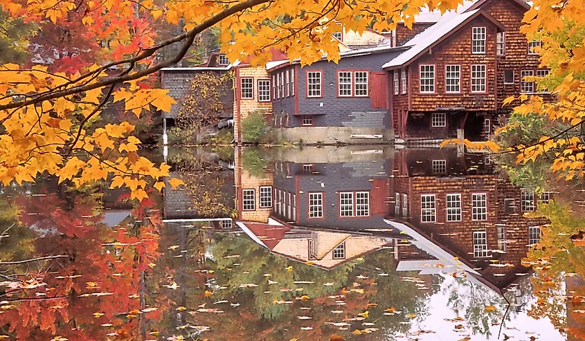 Frey's Measure Mill in Wilton, New Hampshire.