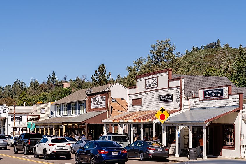 Main road in Julian, California. Editorial credit: ChristinaAiko Photography / Shutterstock.com