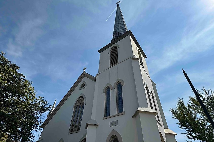 Danville Episcopal Church-The Epiphany exterior image credit Bryan Dearsley