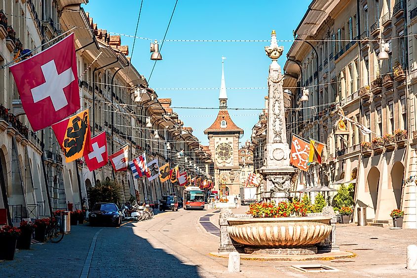 Street view in Bern