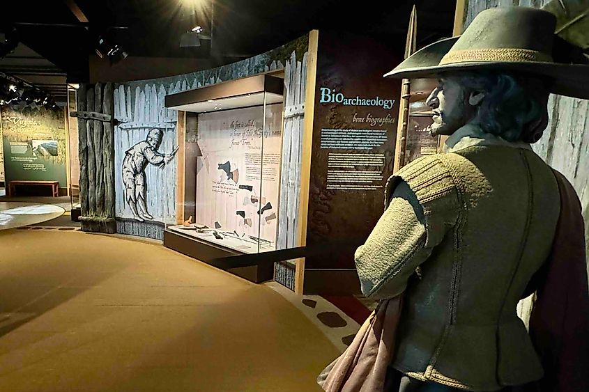 The Archaearium. This state-of-the-art museum has displays of thousands of artifacts recovered from ongoing excavations Image credit Bryan dearsley