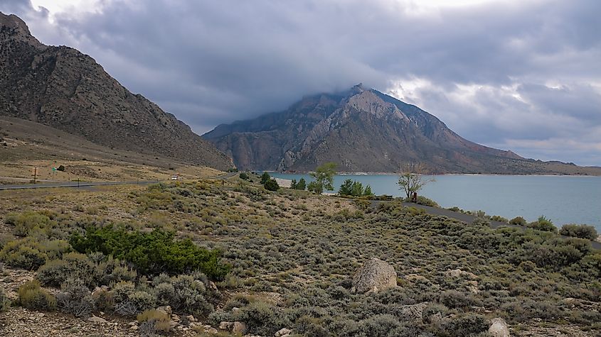View of Buffalo Bill State Park in Wyoming.