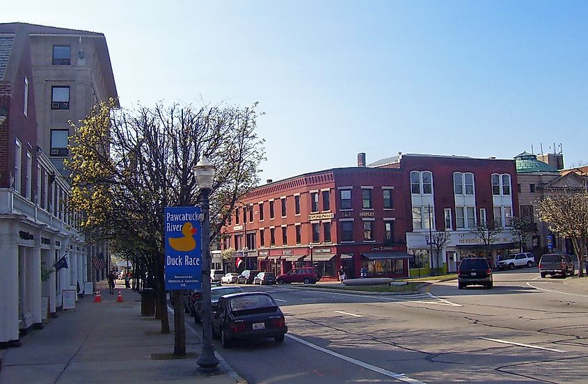 Downtown Westerly, Rhode Island