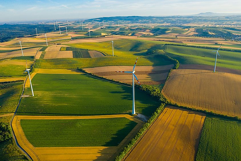 An Air Turbine Farm in Austria