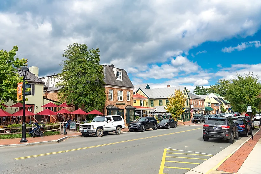 Downtown Middleburg, Virginia