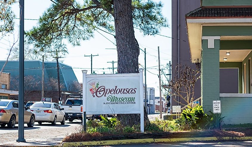Opelousas Museum and Interpretive Center in Opelousas, Louisiana.